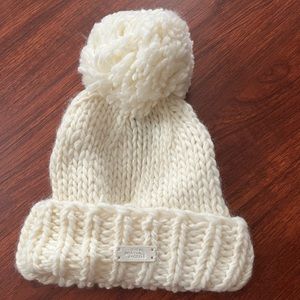 The North Face knitted beanie with pom